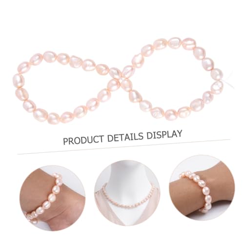 FOMIYES DIY Perlenkette Barockperlen Bunten Perlen zum Auffädeln Zarte Damen Halskette Schmuck zum Selbermachen Natürliche und Modische Perlen für Frauen FOMIYES DIY Perlenkette Barockperlen Bunten Perlen zum Auffädeln Zarte Damen Halskette Schmuck zum Selbermachen Natürliche und Modische Perlen für Frauen von FOMIYES