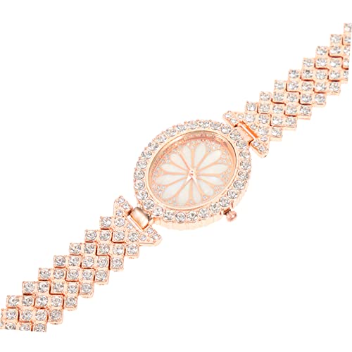 FOMIYES Frauen Armbanduhr Zarte Elegante Metalluhr Freizeituhr Lässige Uhr Uhrendekor Armbanduhr Mädchenuhr Damenarmbanduhr Mechanismus Für Damen Handgelenk Geschenk von FOMIYES