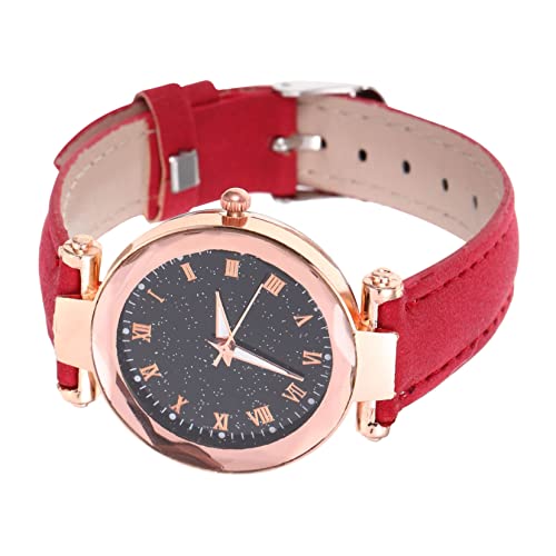 FOMIYES Damen Armbanduhr mit Römischem Ziffernblatt Verstellbare Quarzuhr für Frauen Perfektes für Besondere Anlässe Komfortabler Handgelenk von FOMIYES