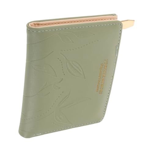 FOMIYES Damen Geldbörse Großvolumig Zweifach Gefaltet mit Reißverschluss Münzfach Kleines Portemonnaie aus Robustem Material Kompakt und Sicher für Karten Bargeld und Münzen für Alltag und von FOMIYES