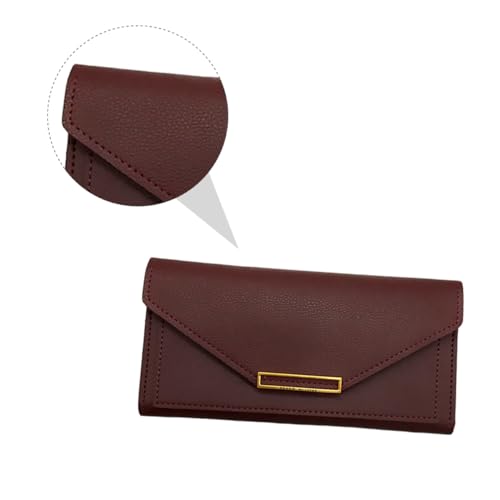 FOMIYES Damen Langbörse aus Hochwertigem PU Retro Geldbörse mit Vielen Fächern Weiches Material Langlebig und Vielseitig Geeignet als Modisches Portemonnaie für Frauen FOMIYES Damen Langbörse aus Hochwertigem PU Retro Geldbörse mit Vielen Fächern Weiches Material Langlebig und Vielseitig Geeignet als Modisches Portemonnaie für Frauen von FOMIYES