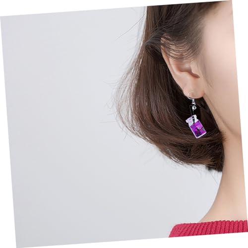 FOMIYES Damen Ohrhänger mit Trauben Fruchtanhänger Kreative Baumelnde Ohrringe Langlebigem Material für Alltag Party und Besondere Anlässe von FOMIYES