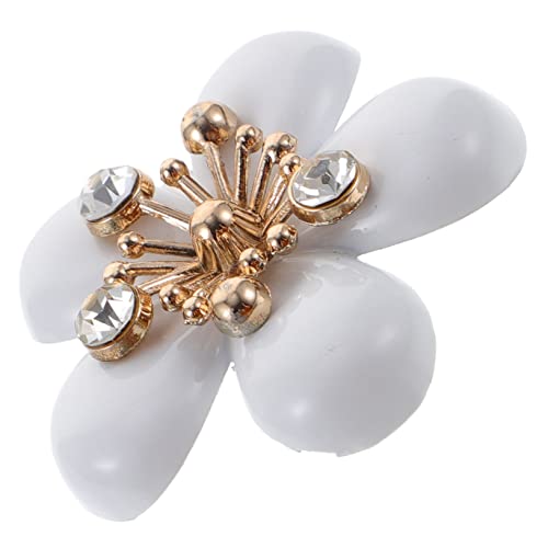 FOMIYES Damen Schuhclips mit Funkelnden Strasssteinen Blüten Design Abnehmbar und Vielseitig als Hochzeitsschmuck Brautschuh Deko Schuh Buckle für Pumps und Lederschuhe von FOMIYES