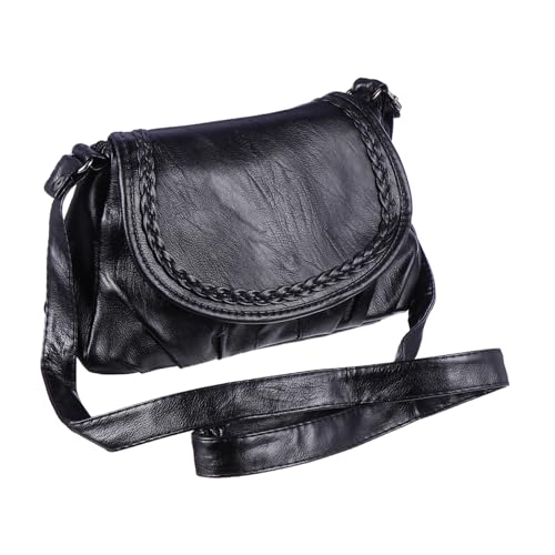 FOMIYES Damen Umhängetasche PU Messenger Bag Modisch Vielseitig für Alltag Shopping Reisen Leichte Crossbody Schultertasche von FOMIYES