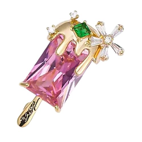 FOMIYES Dekorative Brosche Anstecknadel Kupfer Pin Eleganter Schmuck Damen Kleidung Fixierung Runterfallen Zubehör Sommer Accessoire von FOMIYES