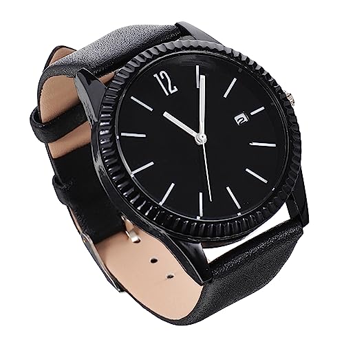 FOMIYES Stilvolle Damen Armbanduhr Wasserfest Nachtleuchtend Multi-Funktion Atmungsaktives Lederarmband Präzise Zeitmessung Für Erwachsene von FOMIYES