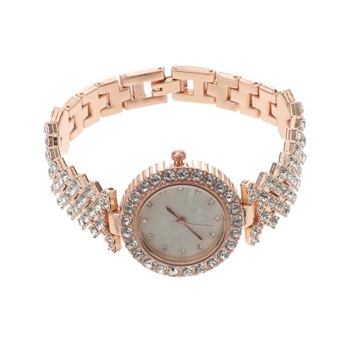 FOMIYES Damen Armbanduhr Legierung Verschleißfest Dekorativ Silikonarmband Modisches Accessoire Für Freizeit Und Alltag von FOMIYES