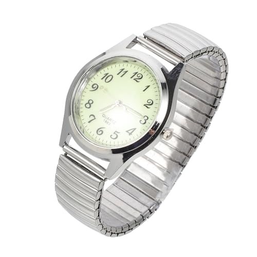 FOMIYES Digitaluhr Mit Dehnungsband Freizeituhr Mit Elastischem Band Digitaluhr Für Herren Freizeituhr Mit Leuchtanzeige Uhr Mit Hautfreundlichem Material von FOMIYES