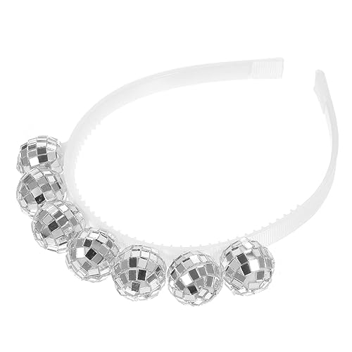FOMIYES Disco Ball Haarreif Leichtes Party Haarband Dekorativ für Bühne Cosplay Weihnachten Ostern für Fotoshootings und Festliche Anlässe von FOMIYES