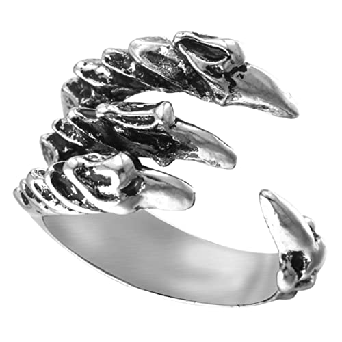 FOMIYES Drachenklaue Für Aus Legierung Personalisierter Fingerring Mit Detaillierter Verarbeitung Modischer Fingerschmuck Für Alltag Oder Festlichkeiten von FOMIYES