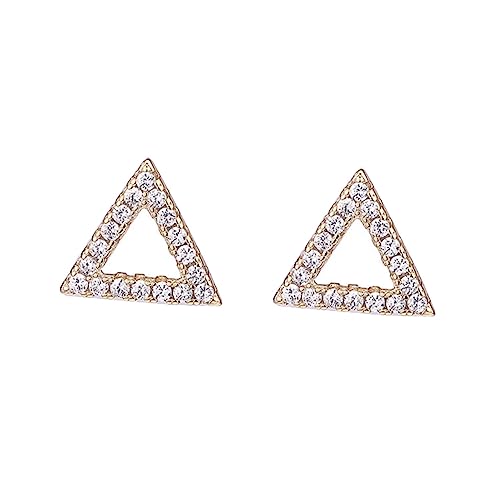 FOMIYES Dreieckige Ohrstecker Damen Ohr Schmuck mit Strassstein Einfache Langlebige Stecker Modisch und Alltagstauglich für und Tägliches Tragen FOMIYES Dreieckige Ohrstecker Damen Ohr Schmuck mit Strassstein Einfache Langlebige Stecker Modisch und Alltagstauglich für und Tägliches Tragen von FOMIYES