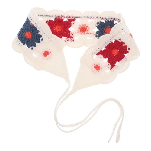 FOMIYES Crochet Bandana Für Damen Dreieckiges Haarband Vielseitig Einsetzbar Als Kopftuch Oder Stirnband Accessoire Für Strandurlaub Und Outdoor-aktivitäten Mit Einzigartigem von FOMIYES