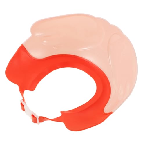 FOMIYES Duschhaube Verstellbar Shampoo Schutz Kappe mit Ohrenschutz Niedliche Badehaube für Junge Mädchen und Kleinkinder Sicherer Haarschutz Beim Haarewaschen von FOMIYES