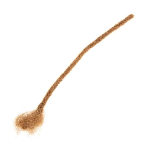 FOMIYES Dreadlock-perücke Aus Echtem Menschenhaar für Frauen Zopfperücken Dreads-perücke Haarverlängerungen für Kostüm und Party von FOMIYES