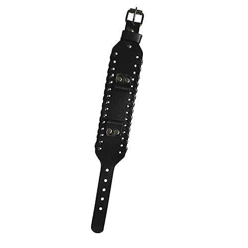 FOMIYES Breites Armband Aus Rindsleder Ersatzarmband Für Uhren Armbandband Mit Glatter Haptik Und Langlebiger Qualität von FOMIYES