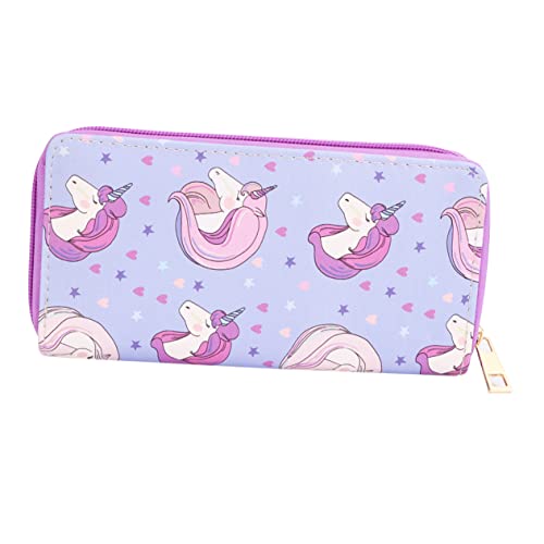 FOMIYES Einhorn Brieftasche Damen Frau Nette Bargeld Frauen Mädchen Brieftasche Einhorn Muster Lange Pu FOMIYES Einhorn Brieftasche Damen Frau Nette Bargeld Frauen Mädchen Brieftasche Einhorn Muster Lange Pu von FOMIYES