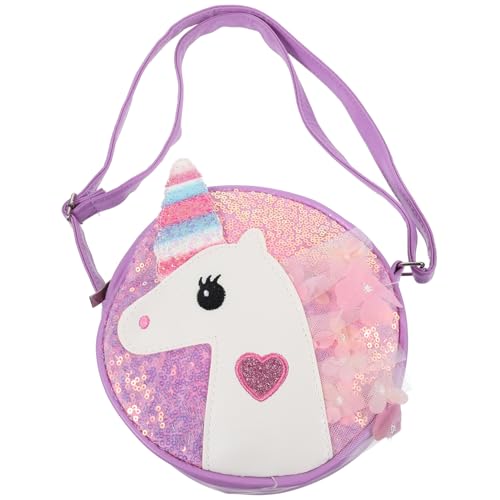 FOMIYES Einhorn Umhängetasche für Mädchen Glitzernde Sequins Schultertasche Kompakte Handtasche für Geldbörse für Alltag Geburtstagsgeschenk für Kleine Mädchen FOMIYES Einhorn Umhängetasche für Mädchen Glitzernde Sequins Schultertasche Kompakte Handtasche für Geldbörse für Alltag Geburtstagsgeschenk für Kleine Mädchen von FOMIYES