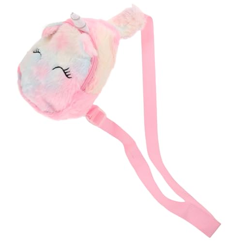 FOMIYES Einhorn-geldbörse Für Mädchen Flauschige Umhängetasche Leicht Und Tragbar Mit Mittlerem Stauraum Für Karten Und Schlüssel von FOMIYES