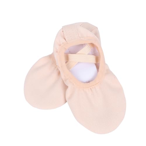 FOMIYES Elastische Ballettschuhe Schnürsenkel für Erwachsene und Junge Mädchen Leicht rutschfeste Yoga und Tanzschuhe mit Weicher Sohle von FOMIYES