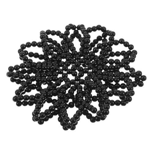 FOMIYES Elastische Haarknoten-abdeckung Strass-haarnetz Gehäkeltes Haar-accessoire Für Frauen Und Mädchen Schwarz Größe 5 Tanzen Skaten von FOMIYES