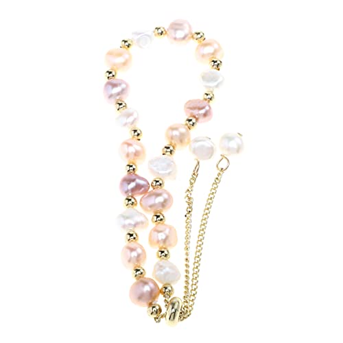 FOMIYES Eleganter Perlenarmreif Für Frauen Süßwasserperlen Modisches Armband Schmuck Für Geschenke Zu Weihnachten Und Anlässen von FOMIYES