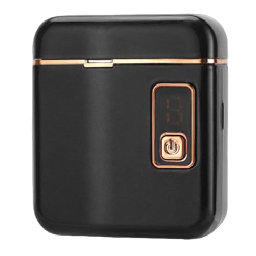 FOMIYES Elektrischer Nagelschneider mit LED-Licht, tragbar, per USB wiederaufladbar, automatischer Fingernagel-/Zehennagelknipser, Pflegezubehör für Neugeborene, Kinder, Erwachsene und ältere von FOMIYES