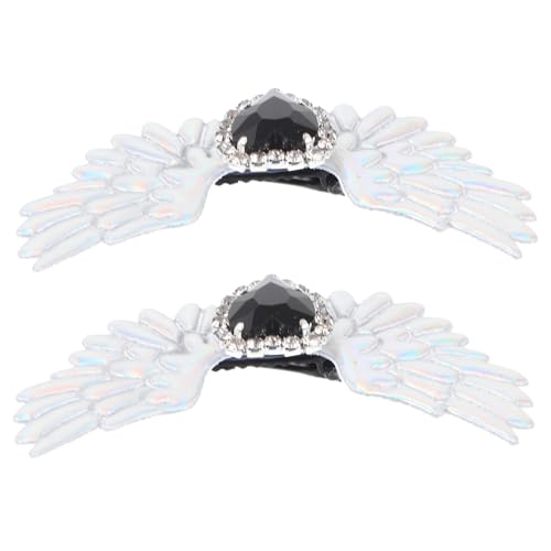 FOMIYES Engelsflügel Schuhschmuck Clips für Damen Dekorative Schuhschnallen Glänzendem Material Verziert mit Strass für Pumps und Stiefel Modisches Accessoire für Halloween und Alltag FOMIYES Engelsflügel Schuhschmuck Clips für Damen Dekorative Schuhschnallen Glänzendem Material Verziert mit Strass für Pumps und Stiefel Modisches Accessoire für Halloween und Alltag von FOMIYES