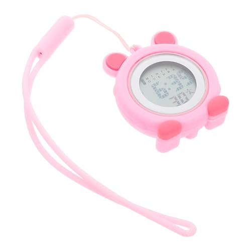 FOMIYES Entzückende Cartoon Silicon Nurse Pocket Watch Für Frauen Mit Leuchtend Digitalem Display Silikon Uhr Taschenuhr Digital Fob Watch Krankenschwester Uhr von FOMIYES