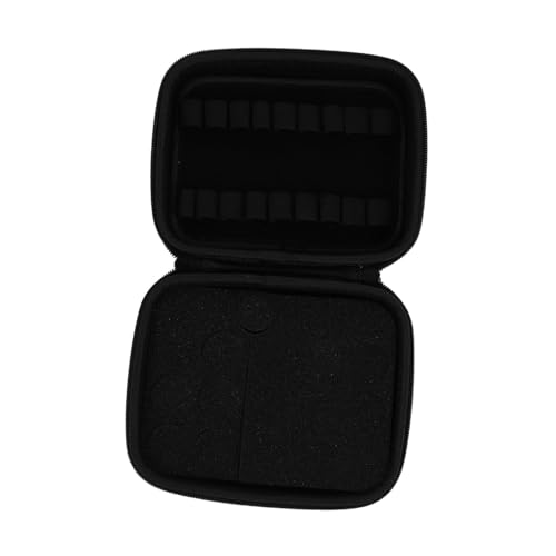 FOMIYES Essentielle Ölflaschen Organizer Tasche Schwarz Polyester Tragetasche Ätherische Öle Aufbewahrungsbox Reise Etui Schutz und Ordnung für Unterwegs von FOMIYES
