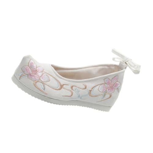 FOMIYES Antike Chinesische Tanz-Performance-Schuhe Für Frauen Bestickte Seidenschuhe Im Traditionellen Stil Aus Hochwertiger Baumwolle Und Canvas Gefertigt Langlebig Und Sicher Für Bühnene von FOMIYES
