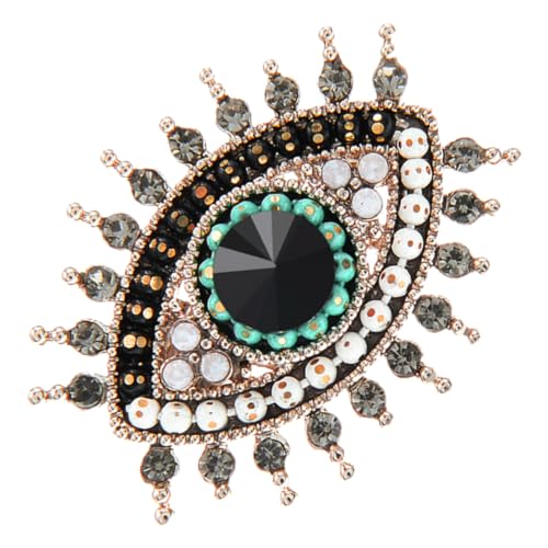 FOMIYES Evil Eye Brosche mit Anstecker für Damen Schal Brosche Hut Anstecknadel Stilvolles Schmuckzubehör von FOMIYES