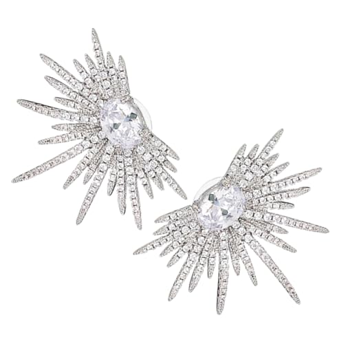 FOMIYES Sternohrringe Für Damen Strass Ohrringe Glänzende Ohrstecker Modischer Schmuck Für Hochzeiten Und Partys Funkelndes Design FOMIYES Sternohrringe Für Damen Strass Ohrringe Glänzende Ohrstecker Modischer Schmuck Für Hochzeiten Und Partys Funkelndes Design von FOMIYES