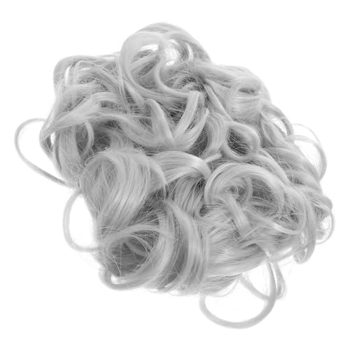 FOMIYES Fake Bun Haarteil Curly Chignon Clip Haarverlängerung Für Damen Retro Wellen-dutt Für Eleganz Und Stil Leicht Und Einfach Zu Verwenden Accessoire Für Jeden Tag von FOMIYES