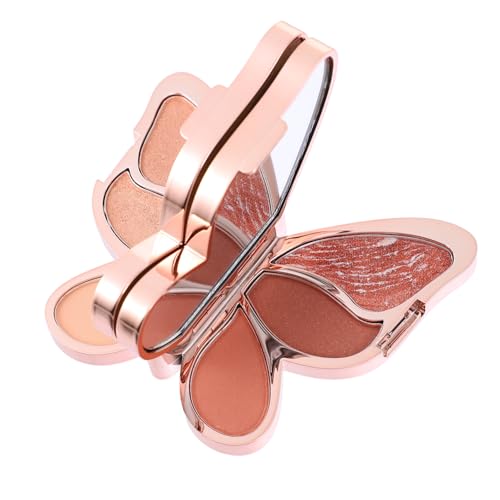 FOMIYES Lidschatten Base Mit Pailletten Für Augen Make-up Kosmetische Lidschatten Palette Haltbare Formel Für Lange Tragezeit Leicht Und Kompakt Zum Tragen Für Augen Und Wangen Beauty Zube von FOMIYES