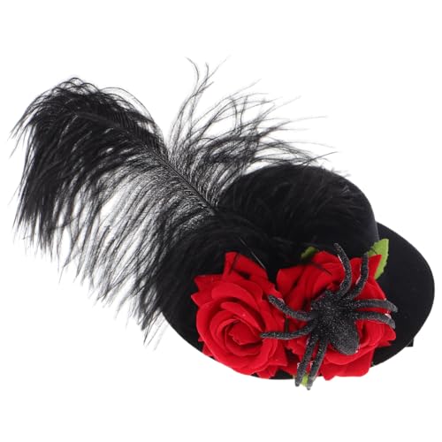 FOMIYES Elegante Kleidhüte für Frauen Mini-hut Haarnadel Rose Haar-accessoires für Mädchen von FOMIYES