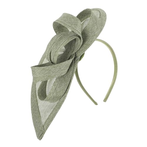 FOMIYES Faszinierender Damenhut Topper Leichter Cocktail Hut aus Abs Elegant für Tea Party Hochzeit Vintage Haarschmuck von FOMIYES