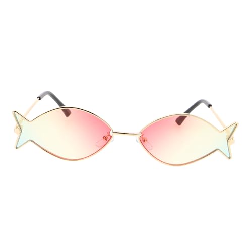 FOMIYES Fischförmige Sonnenbrille Damen Herren Partyaccessoire Leicht Uv-schutz Hawaii Luau Pool Sommer Strand Lustige Fotorequisiten Trendige Bunte Brille für Freizeitveranstaltungen FOMIYES Fischförmige Sonnenbrille Damen Herren Partyaccessoire Leicht Uv-schutz Hawaii Luau Pool Sommer Strand Lustige Fotorequisiten Trendige Bunte Brille für Freizeitveranstaltungen von FOMIYES