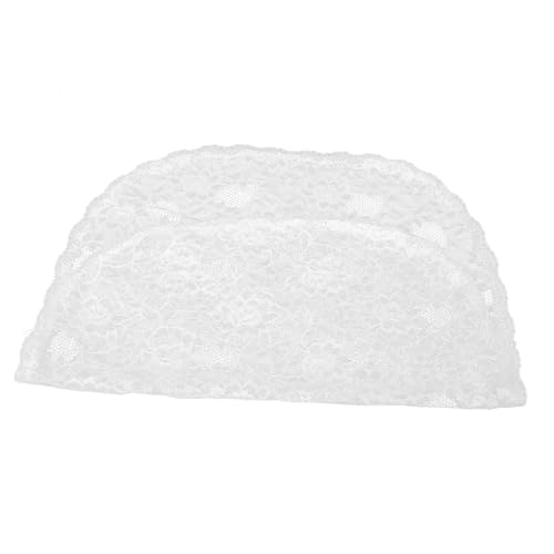 FOMIYES Floral Brautschleier Spitze Kurzes Mantilla-haarschmuck Für Hochzeiten Kopfstück Mit Spitzenverzierung Für Verschiedene Hochzeitsstile Und Anlässe von FOMIYES