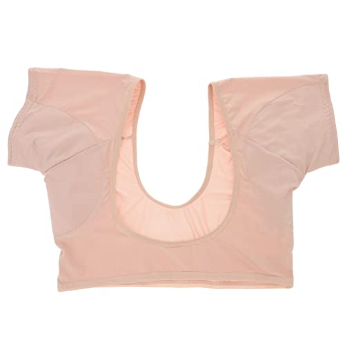 FOMIYES Frauen Underarm Sweat Weste Sweat Guard Unterwäsche Kurze Atmungsaktive Bequeme für Frauen Mädchen Damen Oder Tägliche Kleidung (Hautfarbe Größe L) von FOMIYES
