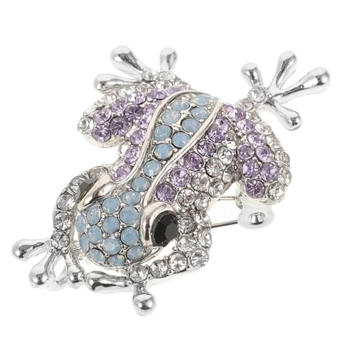 FOMIYES Frosch Brosche Metall Anstecknadel Cartoon Tier Kleidung Anstecker Lapel Pin für Jacken Pullover Hüte Handtaschen Schmuck von FOMIYES