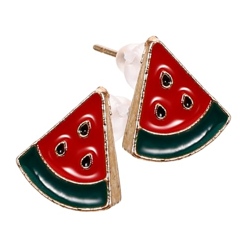 FOMIYES Fruchtige Ohrstecker aus Hochwertiger Legierung Sommerlich Frisches Design Leichte Damenohrringe für Alltag und Party Bequeme Geschenkidee für Frauen von FOMIYES