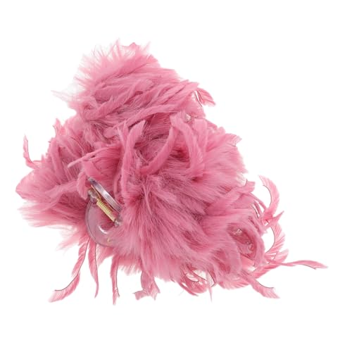 FOMIYES Fuzzy Haarspangen Extra Groß Rutschfeste Haarklammern Für Dickes Haar Jumbo-klammern Haaraccessoire Für Damen von FOMIYES