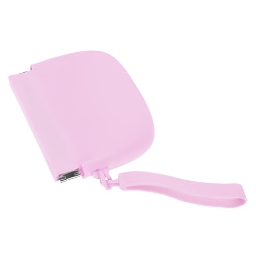 FOMIYES Selbstschließende Silikon Geldbörse Damen Tragbare Kleine Aufbewahrungstasche für Münzen und Kleingeld Kompakt Leicht Praktisch für Reisen von FOMIYES