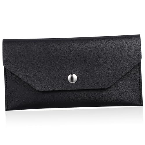 FOMIYES Damen PU Lange Geldbörse Umschlag Clutch Geldbörse Kreditkarten Halter für Frauen und Mädchen Praktisch und Leicht und Kompakt von FOMIYES
