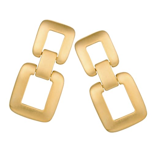 FOMIYES Geometrische Retro-ohrringe Für Damen Einzigartiger Schmuck Mit Mattem Vintage-finish Langlebig Und Passend Für Verschiedene Anlässe von FOMIYES