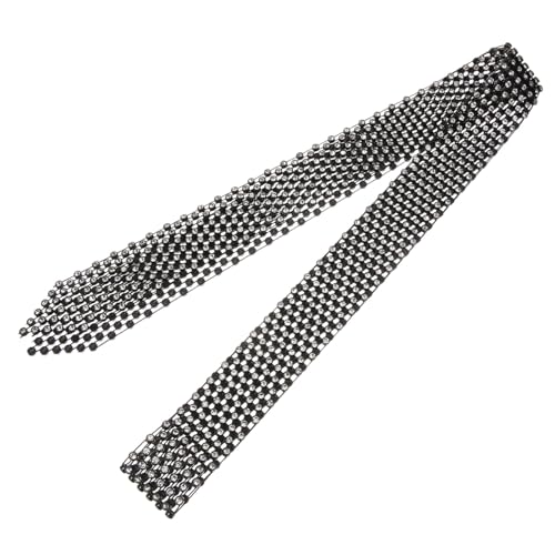 FOMIYES Glitzerkrawatte Mit Strasssteinen Für Damen Leicht Und Angenehm Zu Tragen Vielseitig Für Formelle Veranstaltungen Und Tanzaufführungen Geeignet Verleiht Ihrem Outfit Einen Hauch von FOMIYES