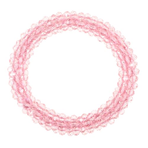 FOMIYES Glitzerndes Haargummi mit Strass Elastischer Ponytail Holder für Mädchen Vielseitiger Haar und Armband Accessoire Bequemes Farbenfrohes Design für Alltag und Party von FOMIYES