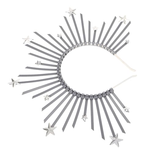 FOMIYES Göttinnen Haarreif mit Sternen Stilvolles Vielseitiges Stirnband für Frauen und Mädchen Bequemes Kopfstück für Hochzeiten Partys und Geburtstagsfeiern Modisches von FOMIYES