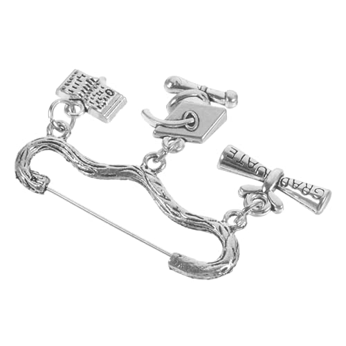 FOMIYES Graduierungsbrosche Pin Dekorative Anstecknadel für Kleidung Rucksäcke Hüte Jubiläumsgeschenk Stabilem Mehrere Designs für Unvergessliche Erinnerungen von FOMIYES