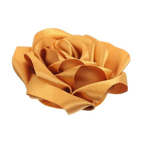 FOMIYES Große Blumenbrosche: Anstecknadeln Mit Blumen Aus Satinstoff, Blumenschmuck Für Damen, Für Anzug, Schal, Frühlingsbankett, Formelle Veranstaltungsdekoration von FOMIYES